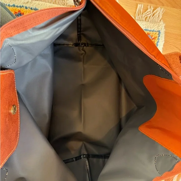 Longchamp Le Pliage M Tote Burnt Orange - Picture 8 of 9